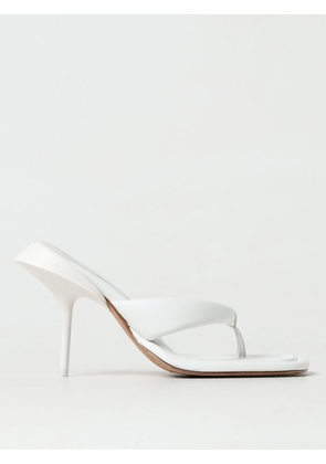 Heeled Sandals SPORTMAX Woman colour White