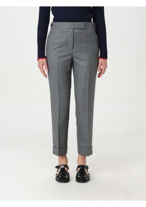 Trousers THOM BROWNE Woman colour Grey
