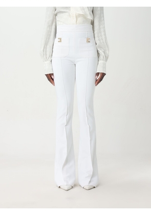 Trousers ELISABETTA FRANCHI Woman colour Ivory