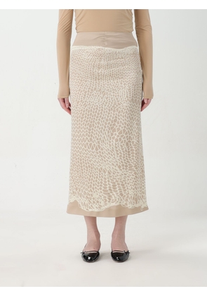Skirt SPORTMAX Woman colour Beige