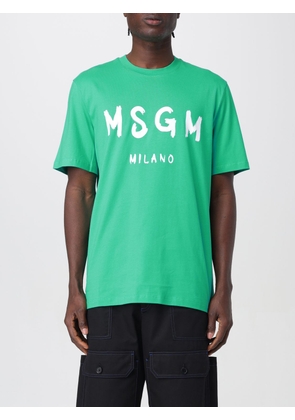 T-Shirt MSGM Men colour Green