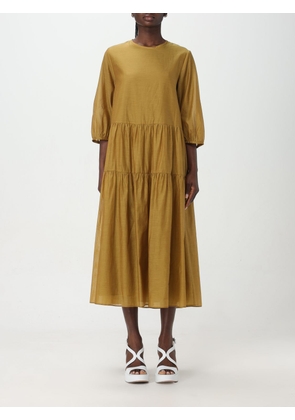 Dress 'S MAX MARA Woman colour Brown