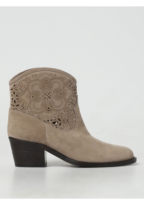 Flat Ankle Boots VIA ROMA 15 Woman colour Brown