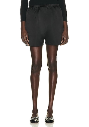 The Row Gunther Short in Black - Black. Size XL (also in ).