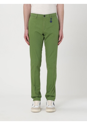 Trousers MANUEL RITZ Men colour Green