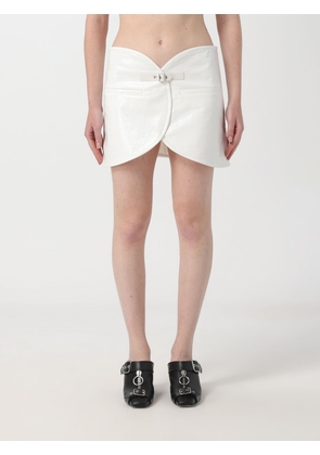 Skirt COURRÈGES Woman colour White
