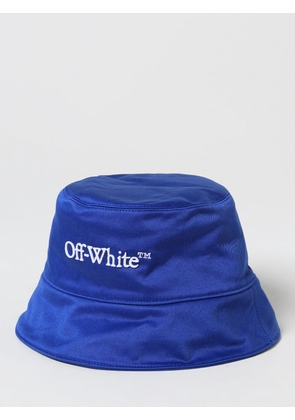 Hat OFF-WHITE Men colour Blue