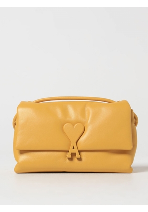 Handbag AMI PARIS Woman colour Yellow