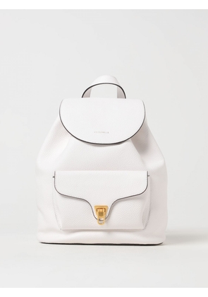Backpack COCCINELLE Woman colour White