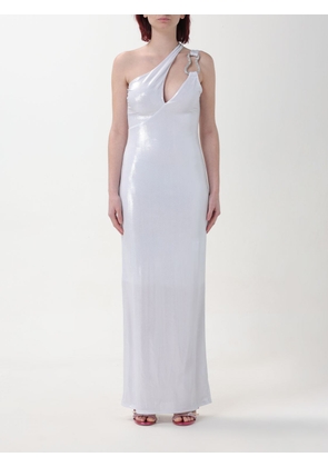 Dress CHIARA FERRAGNI Woman colour Silver