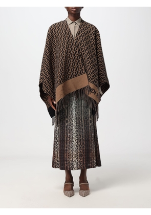 Cloak FENDI Woman colour Brown
