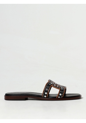 Flat Sandals TOD'S Woman colour Black
