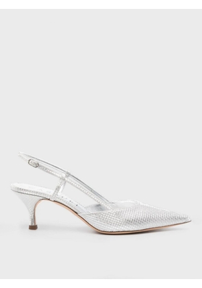 High Heel Shoes CASADEI Woman colour Silver