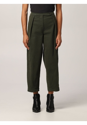 Trousers ASPESI Woman colour Military