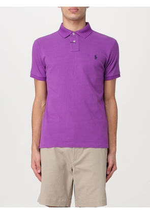 Polo Shirt POLO RALPH LAUREN Men colour Violet