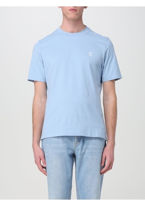 T-Shirt BRUNELLO CUCINELLI Men colour Gnawed Blue