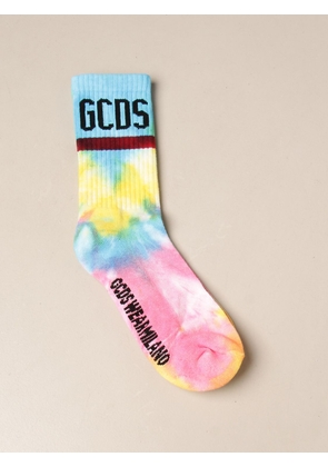 Gcds socks in tie dye cotton with logo