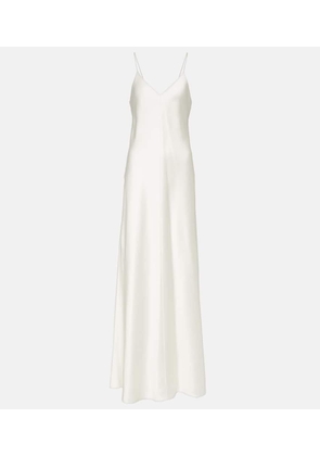 The Row Guinevere silk slip dress