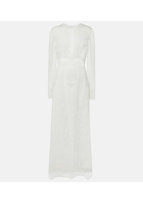 Giambattista Valli Cotton-blend lace gown