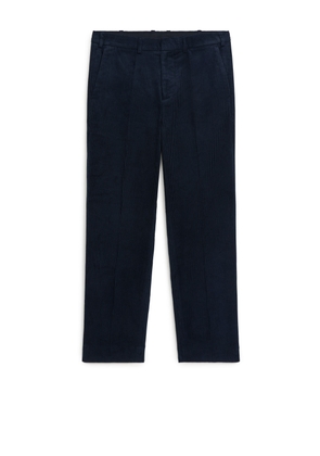 Dressed Corduroy Trousers - Blue