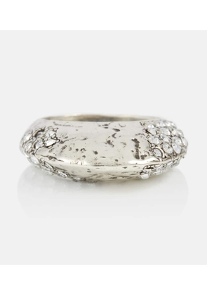 Saint Laurent Bumpy embellished ring