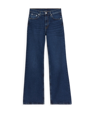 ASTER Flared Stretch Jeans - Blue