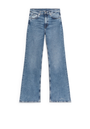 ASTER Flared Stretch Jeans - Blue