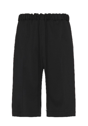 MM6 Maison Margiela Relaxed Short in Black - Black. Size 48 (also in 50, 52).