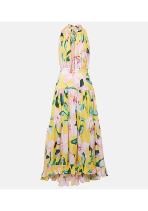 Alexandra Miro Marie Rose floral cotton maxi dress