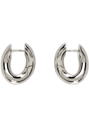 Balenciaga Silver Loop XXS Earrings