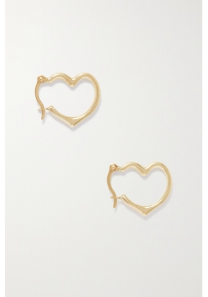 Loren Stewart - + Net Sustain Heart Feels 14-karat Recycled Gold Hoop Earrings - One size