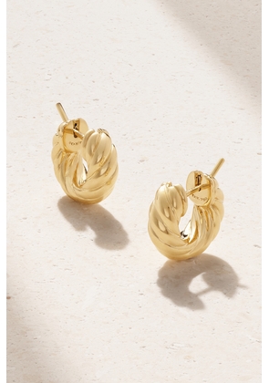 David Yurman - Sculpted Cable 18-karat Gold Hoop Earrings - One size