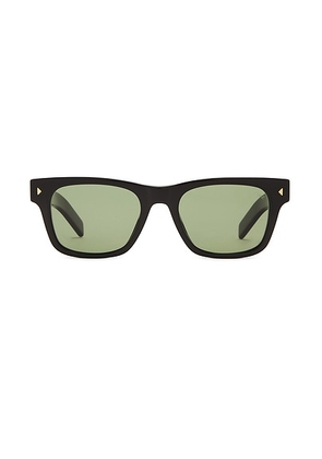 Prada 0pra17s Square Frame Sunglasses in Black - Black. Size all.