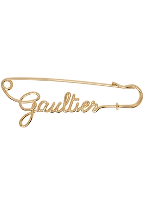 Jean Paul Gaultier Gold 'The Gaultier Safety Pin' Brooch