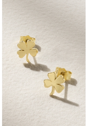 Jennifer Meyer - Mini Clover 18-karat Gold Earrings - One size