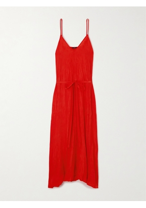 Joseph - Daniele Silk-habotai Maxi Dress - Red - FR34,FR36,FR38,FR40,FR42,FR44