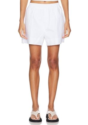 AEXAE Shorts in White. Size L, S, XL, XS, XXS.