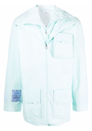 MCQ multi-pocket hooded jacket - Blue