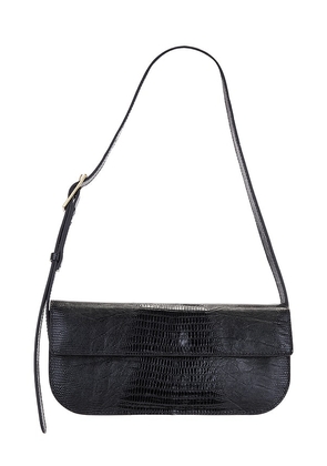 Flattered Lillie Shoulder Bag in Black.