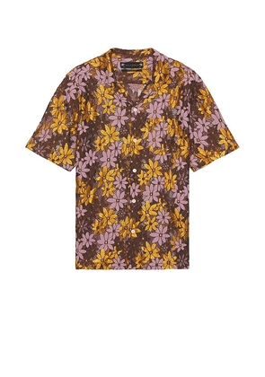 ALLSAINTS Visalia Short Sleeve Shirt in Lavender. Size M, S, XL/1X.