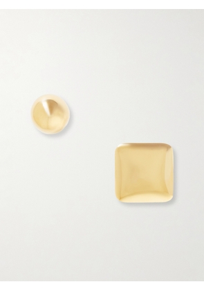 Jacquemus - Les Rond Carré Gold-tone Earrings - One size
