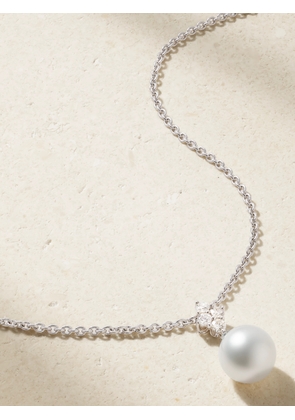 Mikimoto - 18-karat Gold, Diamond And Pearl Necklace - White - One size