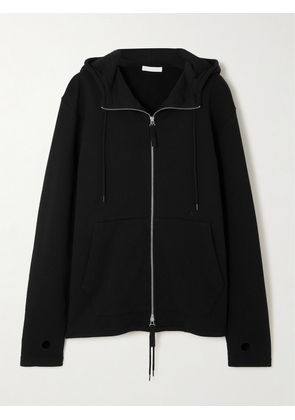 Helmut Lang - Oversized Cotton-jersey Hoodie - Unknown - xx small,x small,small,medium,large