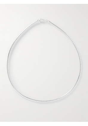 Loren Stewart - Omega Sterling Silver Necklace - One size