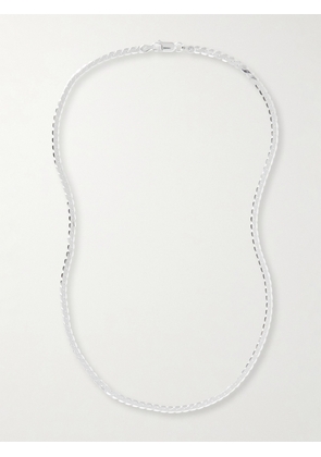 Loren Stewart - Serpentine Sterling Silver Necklace - One size