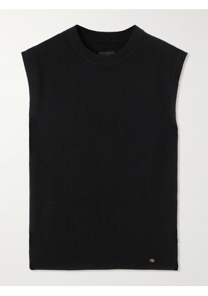 Anine Bing - Ronan Cashmere Vest - Black - x small,small,medium,large