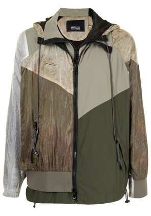 Mostly Heard Rarely Seen Every Which Way windbreaker - Green