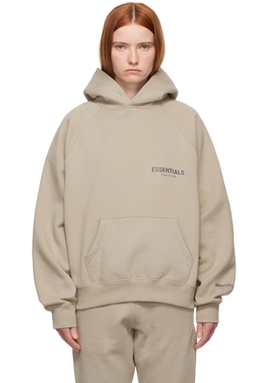 Fear of God ESSENTIALS SSENSE Exclusive Tan Pullover Hoodie