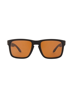 Oakley Holbrook Polarized Sunglasses in Brown.