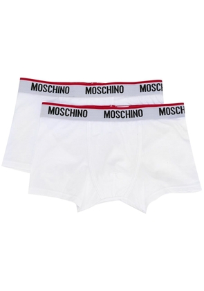 Moschino two-pack logo briefs - White